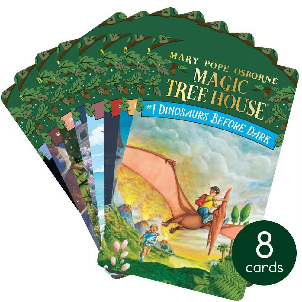 8pk Yoto Mini Player Audio Cards The Magic Treehouse - Mary Pope Osborne