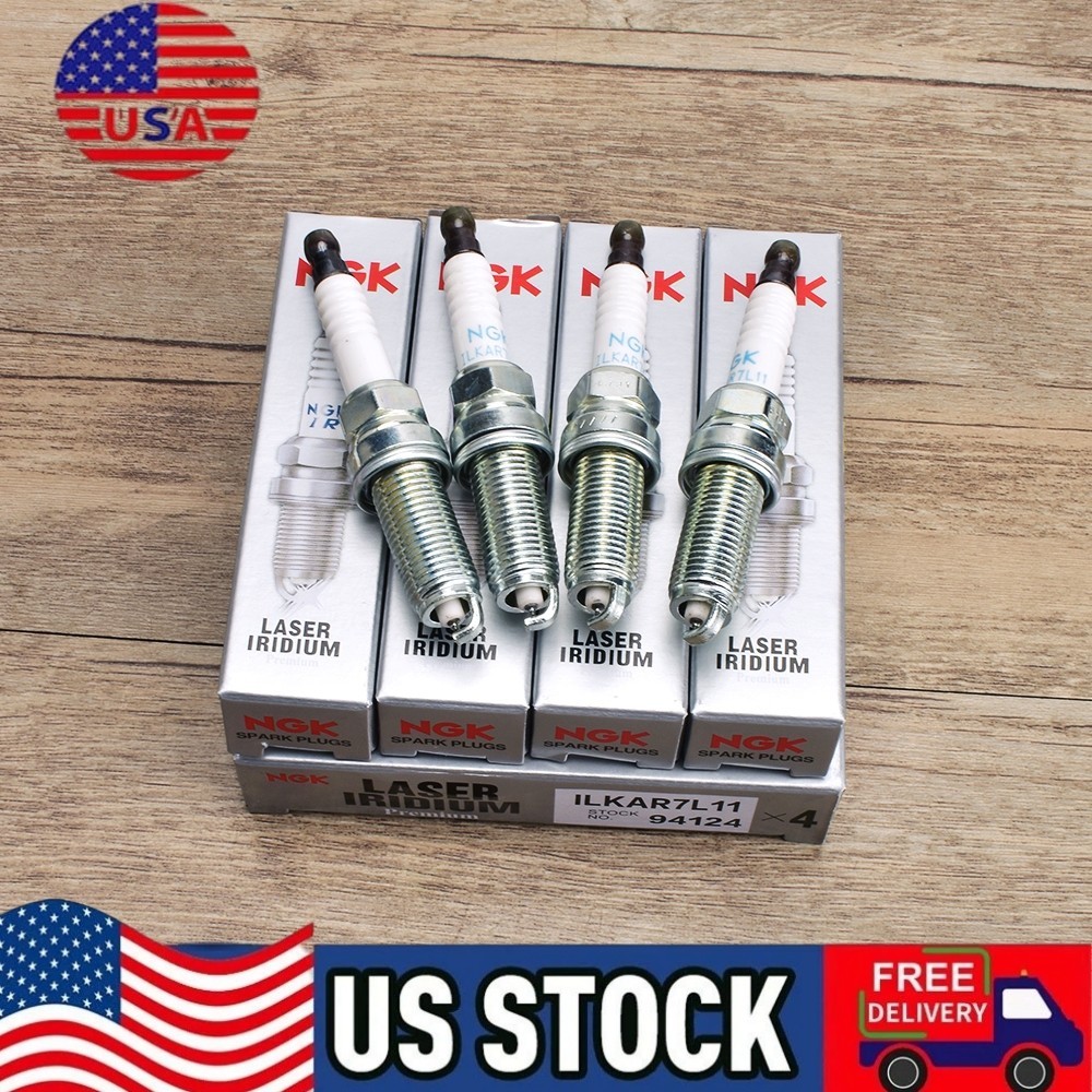 4PCS NGK Laser Iridium Spark Plugs 94124 ILKAR7L11 For Mazda CX-30 CX-5 4PCS NGK Laser Iridium Spark Plugs 94124 ILKAR7L11 For Mazda CX-30 CX-5