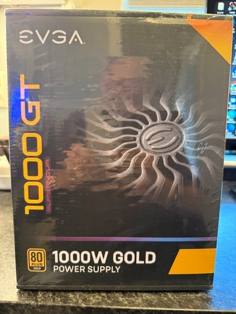EVGA SuperNOVA 1000  80+ GOLD, 1000W Fully Modular, 150mm - SEALED BOX