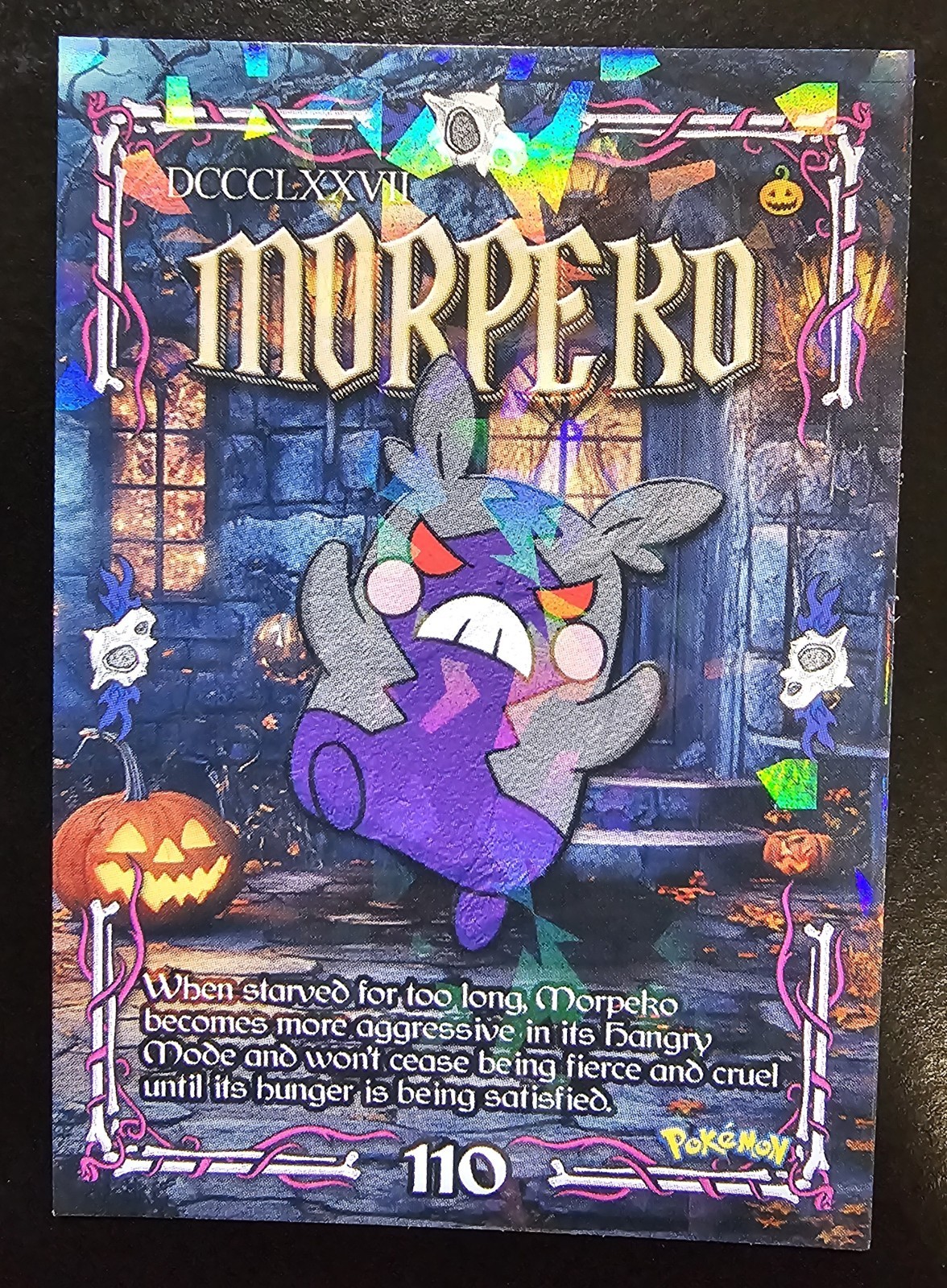 MORPEKO - POKEMON PRISMA HALLOWEEN RARE CCG HOLO MORPEKO - POKEMON PRISMA HALLOWEEN RARE CCG HOLO