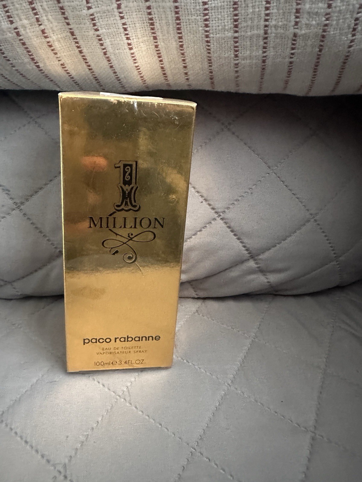 Paco Rabanne 1 Million Eau de Toilette Spray 3.4 fl oz Regular Size Paco Rabanne 1 Million Eau de Toilette Spray 3.4 fl oz Regular Size