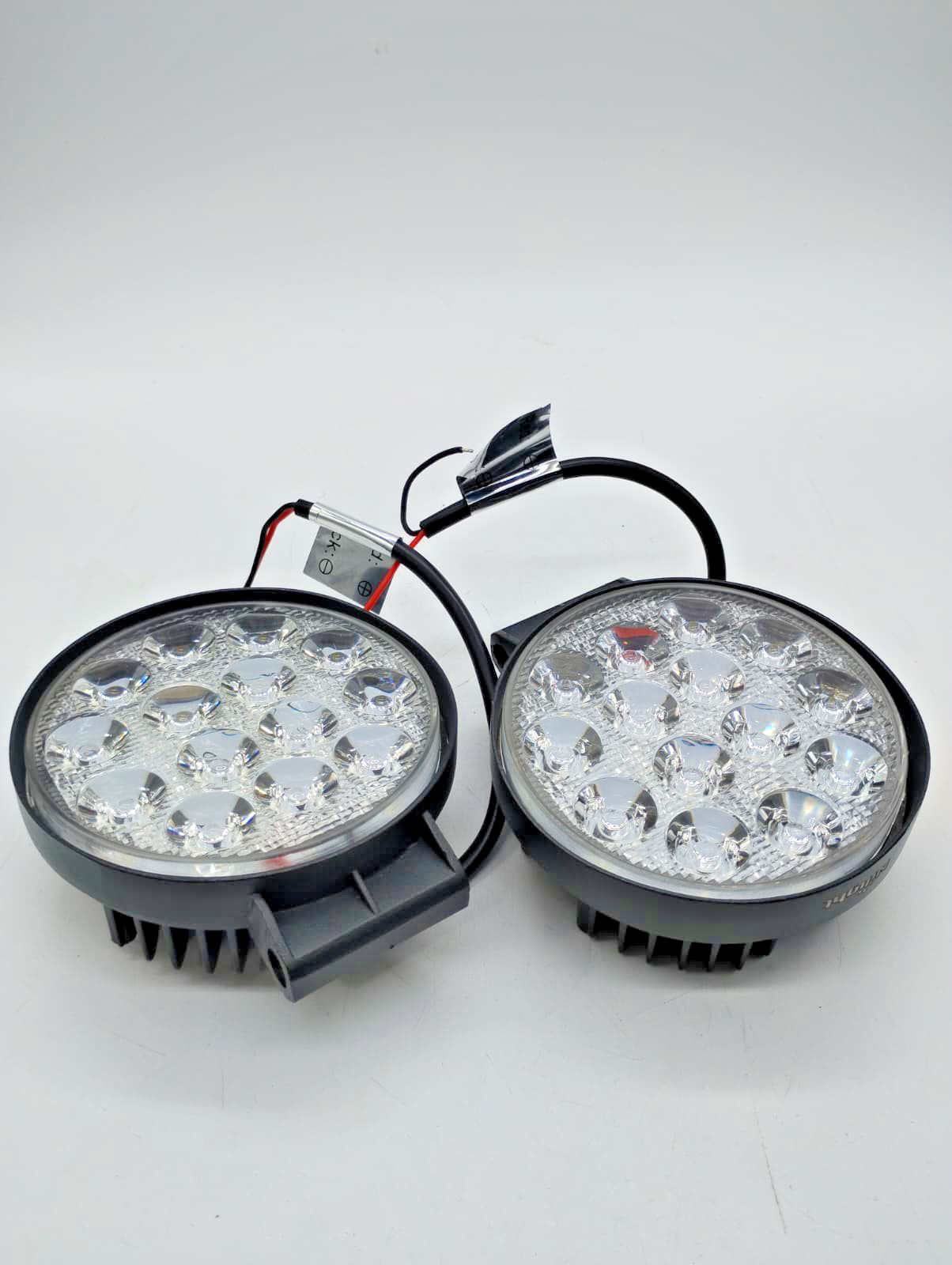 Nilight 4.5” 42W LED Pod Lights 2PCS Flood Beam Fog Driving ATV Truck Offroad
