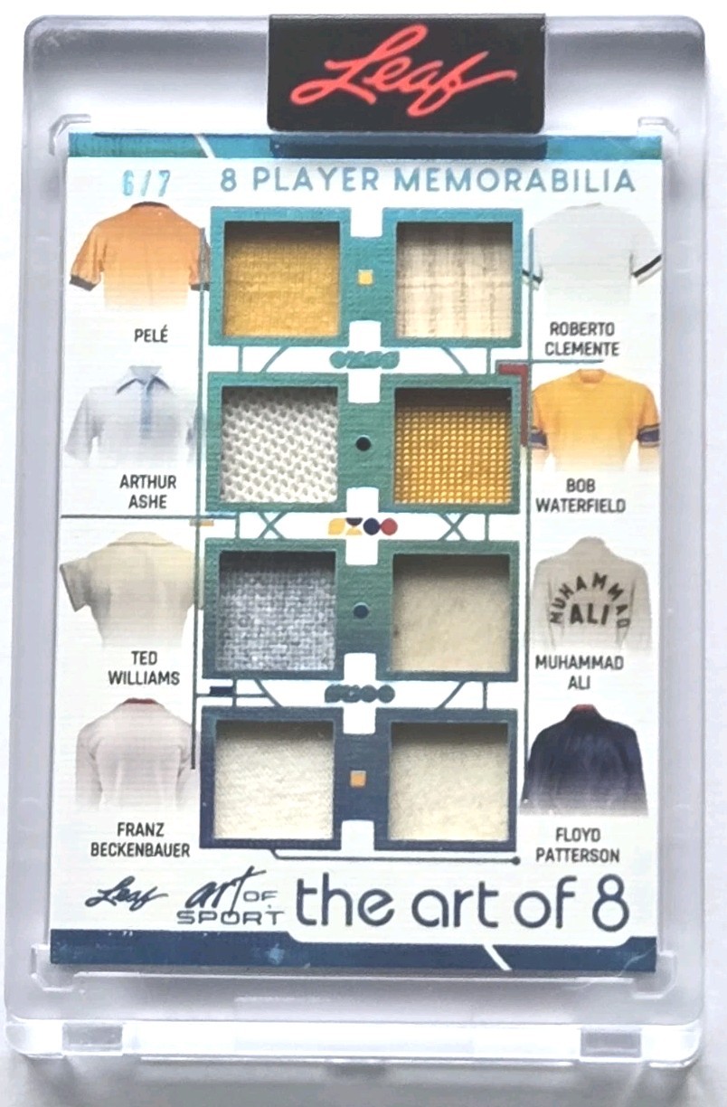 PELÉ/ASHE/ALI/WILLIAMS/CLEMENTE/PATTERSON/WATERFIELD + 2026 LEAF ART Of SPORT 8