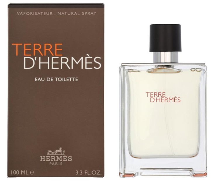HERMES Terre D\'hermes 3.3oz - 100ml Men\'s Eau de Toilette Spray - New Sealed Box