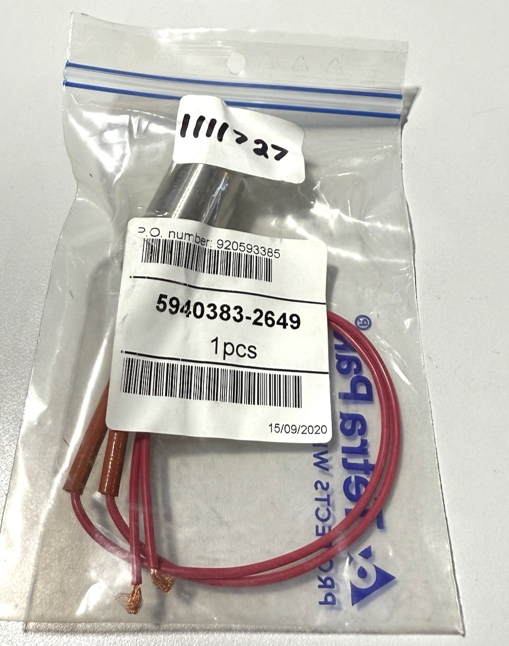 Superior Ice Cream Tetra Hoyer 5940383-2649 Heater Element 100W 48V *NEW* Superior Ice Cream Tetra Hoyer 5940383-2649 Heater Element 100W 48V *NEW*