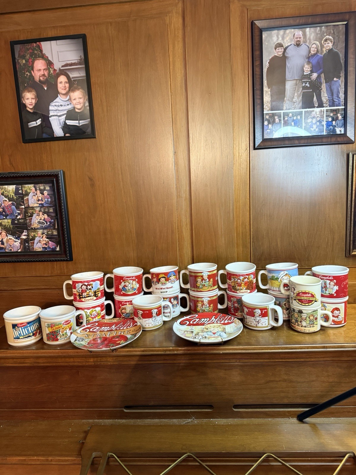 1990s~2000s Vintage Campbell Soup Cup And Plate Lot Of 22 Pieces 1990s~2000s Vintage Campbell Soup Cup And Plate Lot Of 22 Pieces