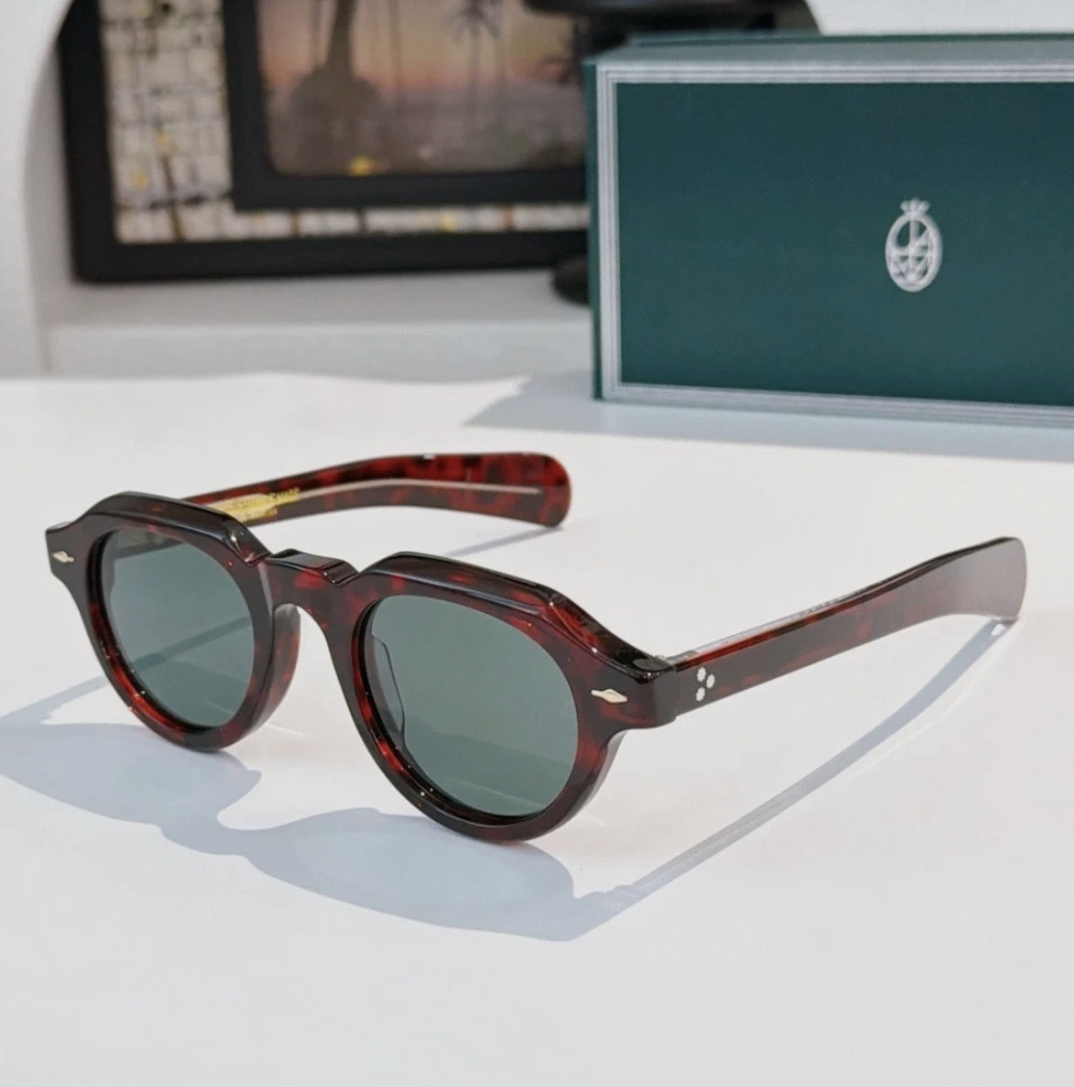 SALE 30% - Jacques Marie Mage KELLERMAN I Sunglasses - Unisex Size 46-24