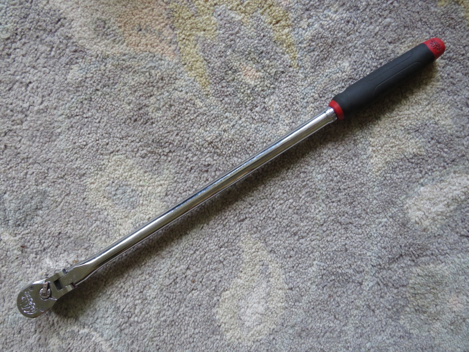 Mac Tools 3/8” Long Soft Grip Flex Head Ratchet XR1890afpa NICE SHAPE Mac Tools 3/8” Long Soft Grip Flex Head Ratchet XR1890afpa NICE SHAPE