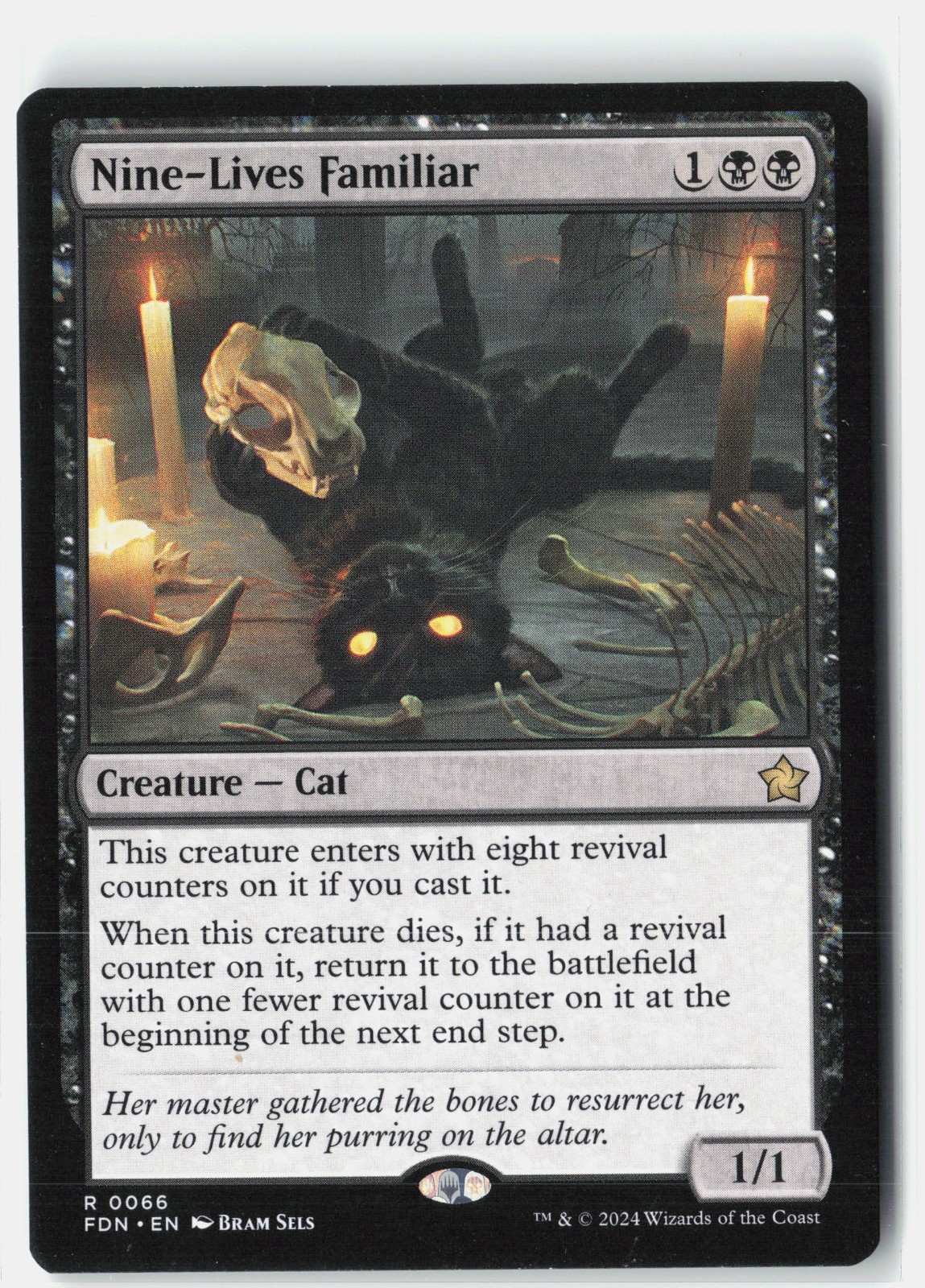 MTG Nine-Lives Familiar Foundations Non-Foil MTG Nine-Lives Familiar Foundations Non-Foil