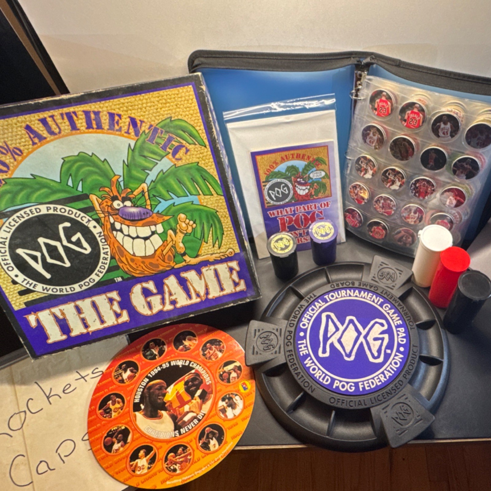 World POG Federation Game-MJ, H-Rockets, Original POGs, Looney Tunes & More World POG Federation Game-MJ, H-Rockets, Original POGs, Looney Tunes & More