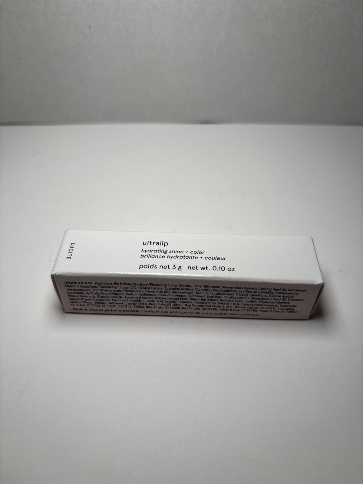 Glossier Ultralip Lucite 3g / 0.10oz Full Size - Hydrating Lipstick Balm