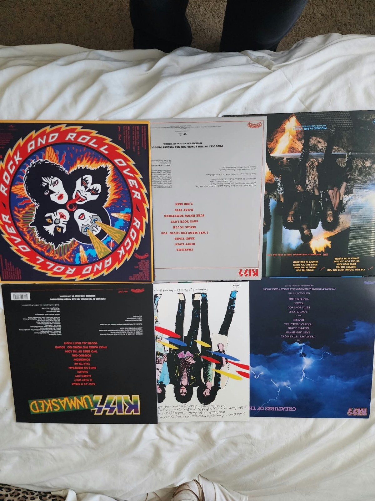Kiss Poster/Print Lot - Rock and Roll Over, Dynasty, Animalize & Asylum Art Kiss Poster/Print Lot - Rock and Roll Over, Dynasty, Animalize & Asylum Art