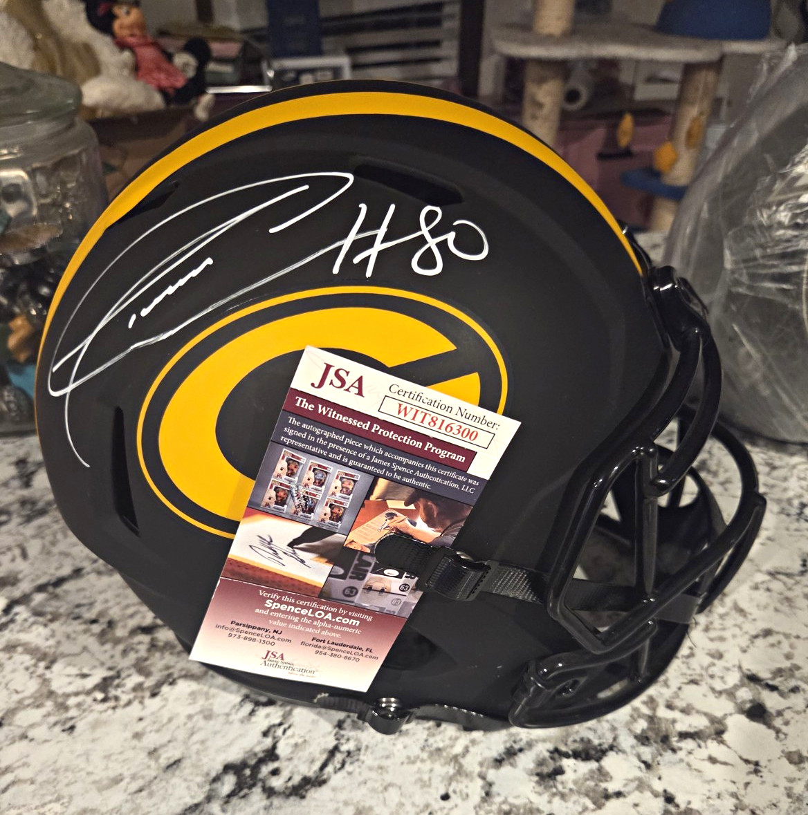 Signed Donald Driver, #80  Eclipse\