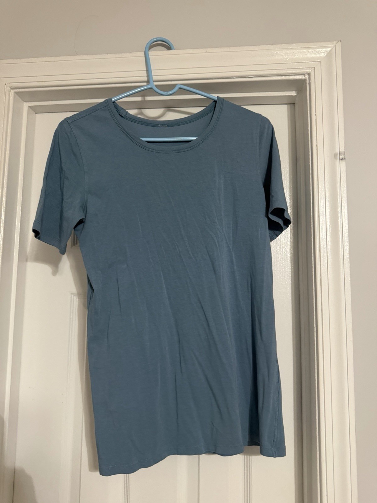 Lululemon Love Crew Short Sleeve Tee in Blue Fits like Small Lululemon Love Crew Short Sleeve Tee in Blue Fits like Small