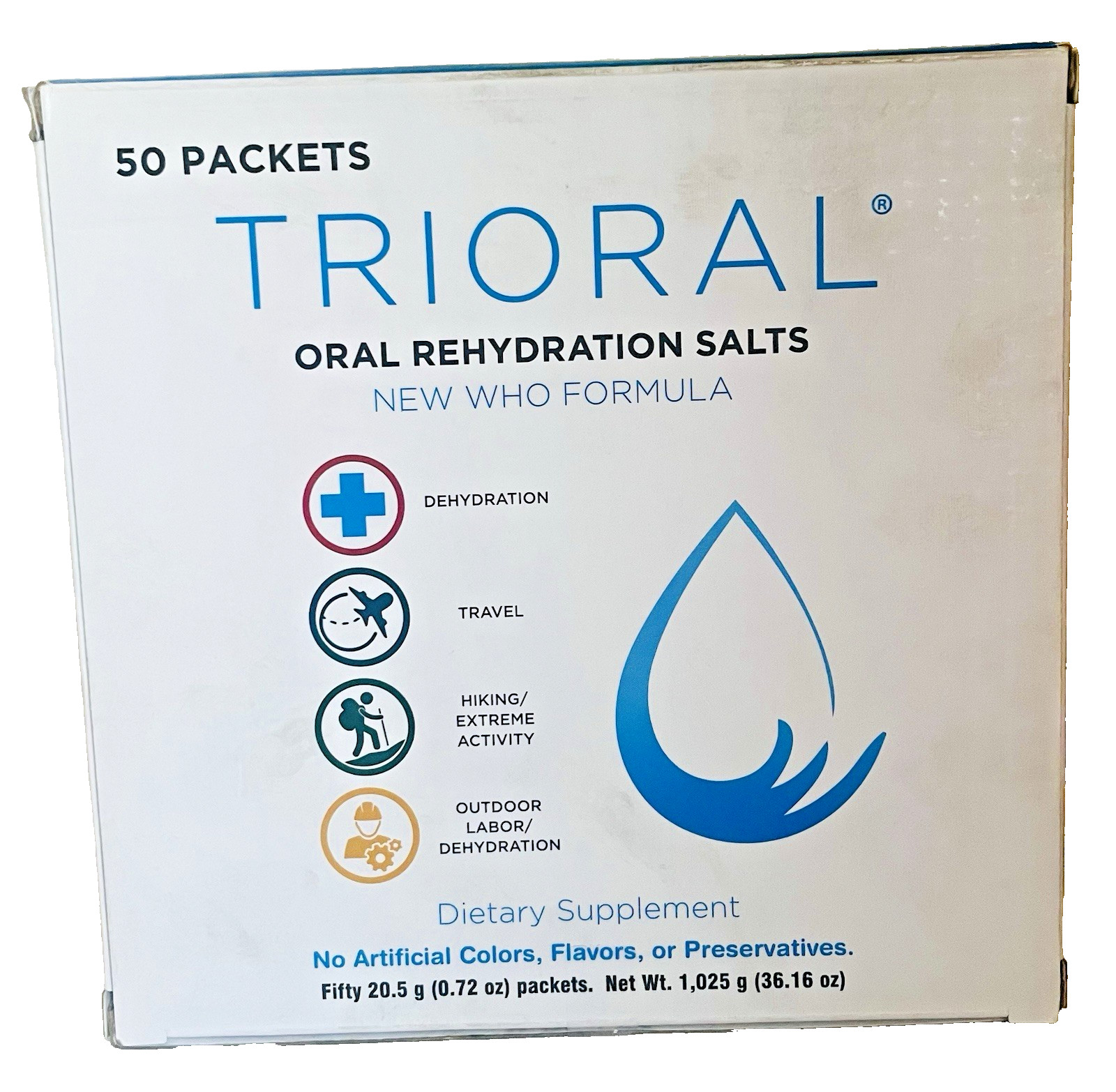 TRIORAL Oral Re-hydration Salts - 50 packs DIETAREY SUPPLEMENT TRIORAL Oral Re-hydration Salts - 50 packs DIETAREY SUPPLEMENT