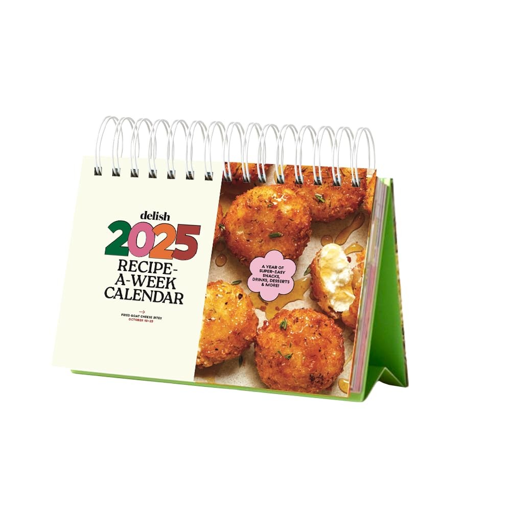 Delish 2025 Recipe-A-Week Calendar: A Year of Super-Easy Snacks, Drinks, Des... Delish 2025 Recipe-A-Week Calendar: A Year of Super-Easy Snacks, Drinks, Des...