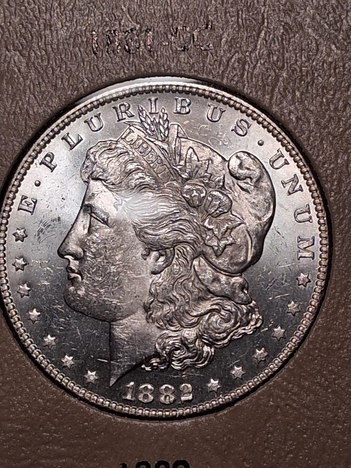1882-P MORGAN. MS+++++/BU/ PROOFLIKE. COLLECTORS CHOICE. 1882-P MORGAN. MS+++++/BU/ PROOFLIKE. COLLECTORS CHOICE.