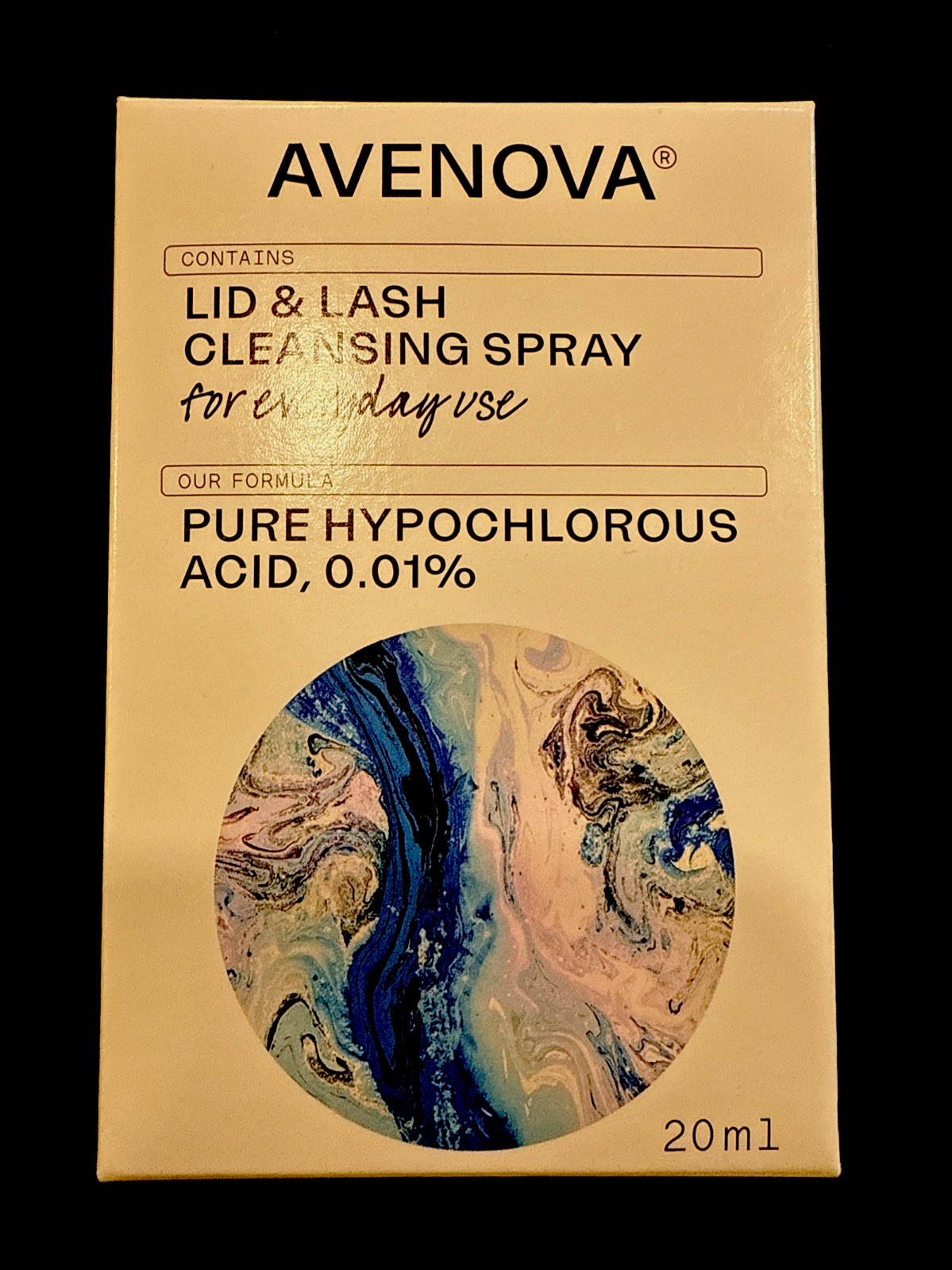 Avenova Lid And Lash Cleansing Spray - HYPOCHLOROUS Acid, 0.01% *New Box Sealed* Avenova Lid And Lash Cleansing Spray - HYPOCHLOROUS Acid, 0.01% *New Box Sealed*