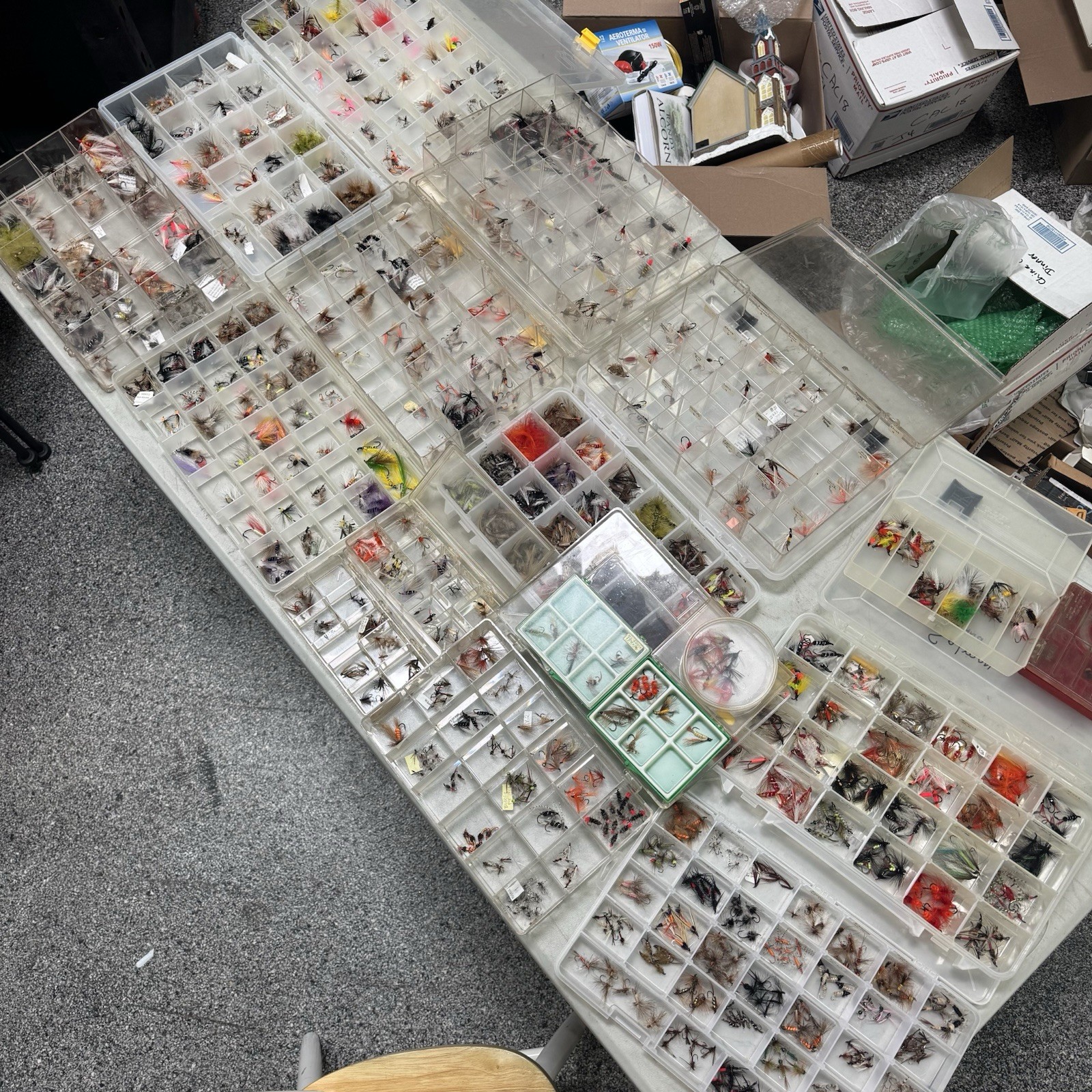 Estate sale Fly Fishing Flies hand tied fly fishing, lures, flies HUGE LOT Estate sale Fly Fishing Flies hand tied fly fishing, lures, flies HUGE LOT