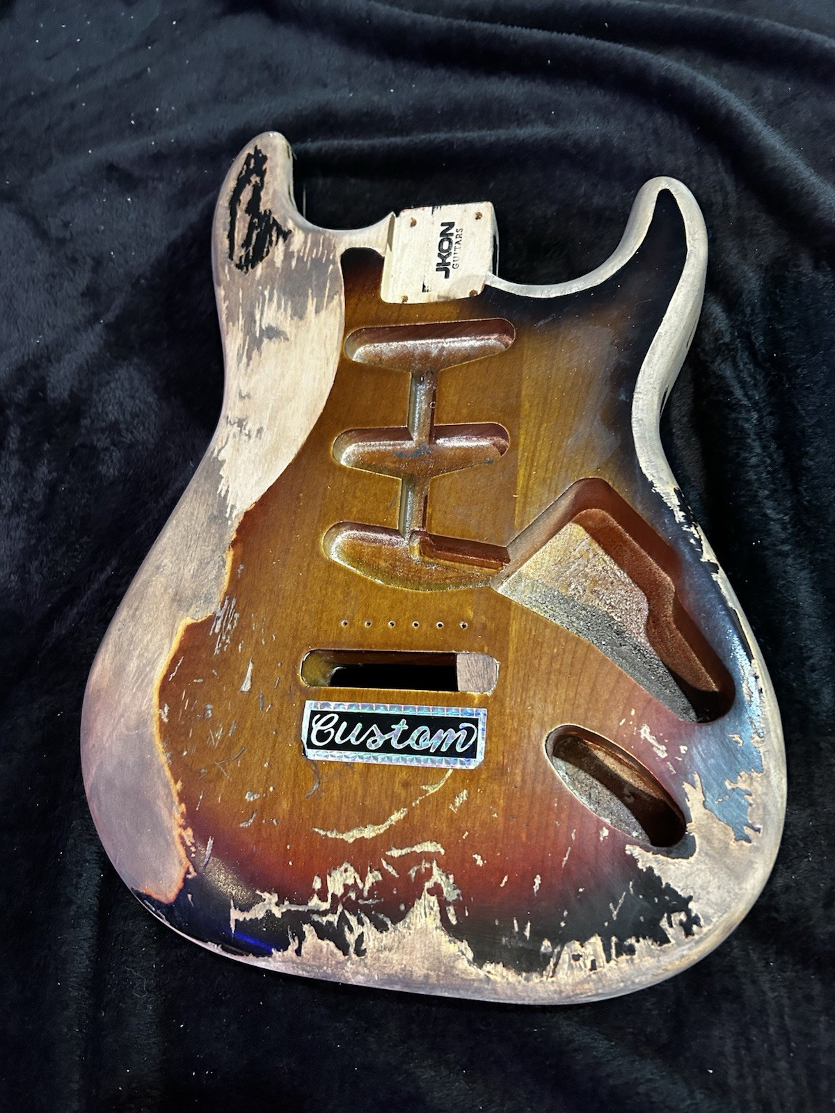 SRV Stevie Ray Vaughan Strat Relic replica SRV Stevie Ray Vaughan Strat Relic replica