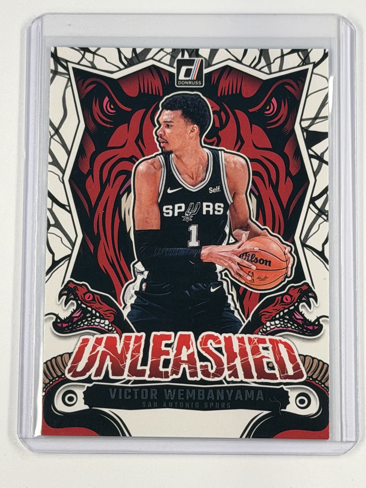 2024-25 Panini Donruss - Unleashed Victor Wembanyama #15 2024-25 Panini Donruss - Unleashed Victor Wembanyama #15