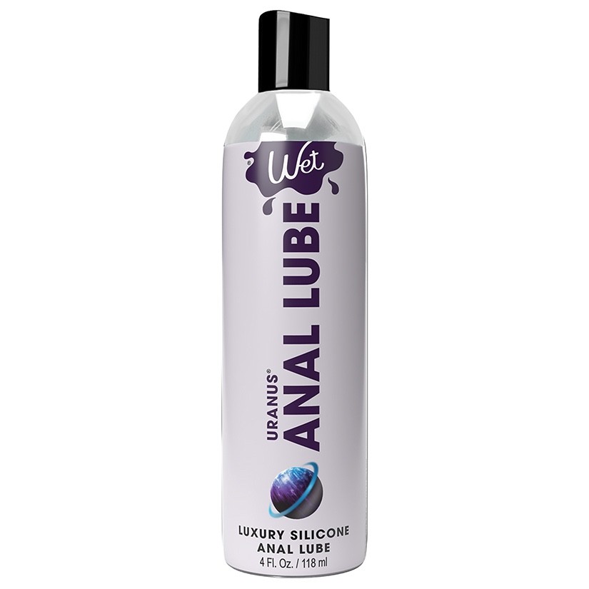 Wet Uranus Silicone Luxury Silicone Based Anal Lube. 4 oz Wet Uranus Silicone Luxury Silicone Based Anal Lube. 4 oz