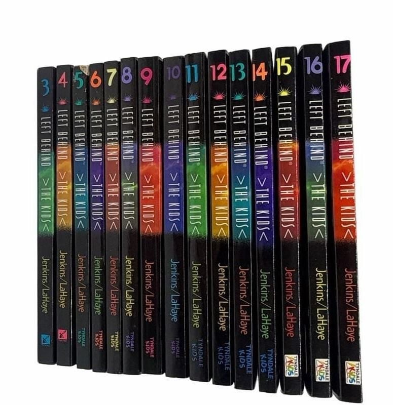 Left Behind The Kids Books 3-17 Lot Jenkins LaHaye Tyndale Left Behind The Kids Books 3-17 Lot Jenkins LaHaye Tyndale