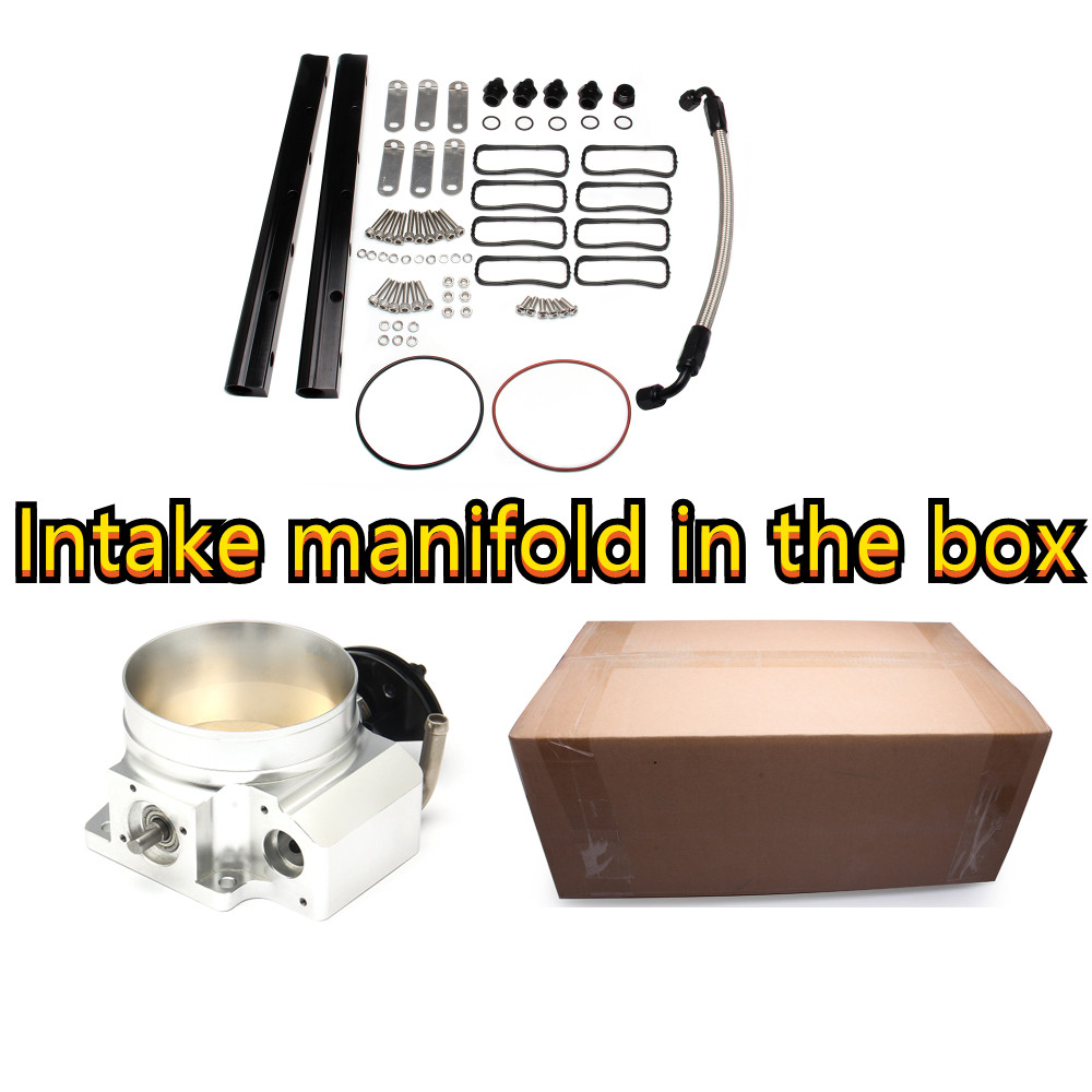 102mm high Intake Manifold LS1 LS2 LS6 4.8L 5.3L 5.7L w/ Fuel Rail Throttle Body