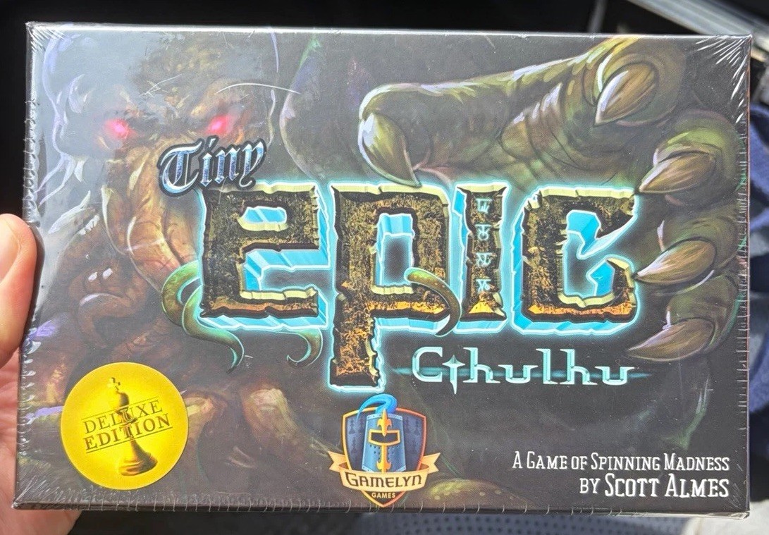 Gamelyn Games Tiny Epic Cthulhu Deluxe Board Game 2024 - new sealed Gamelyn Games Tiny Epic Cthulhu Deluxe Board Game 2024 - new sealed