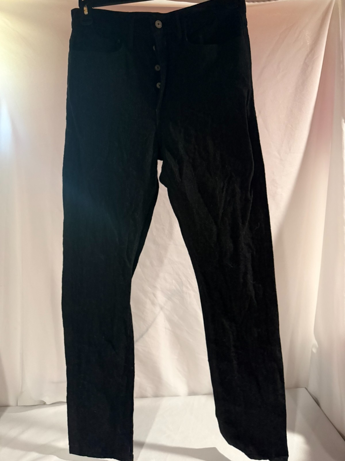 Gustin Military Wool Serge #146 Coal Jeans 33 Waist New without tags