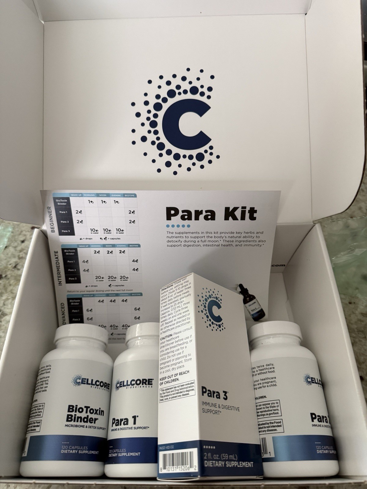 CellCore Biosciences PARA KIT/FULL Moon 🌕 KIT New Batch Authenticity Guaranteed