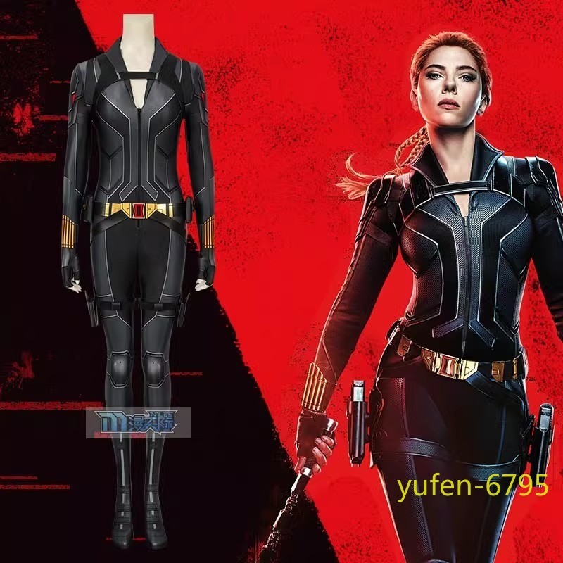 Black Widow Natasha Romanoff Cosplay Suit Bodysuit Costume Jumpsuit Outfit Gifts