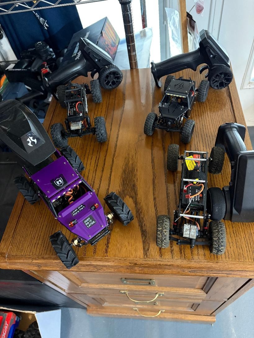 axial scx24 buggy set 4 off-road buggies
