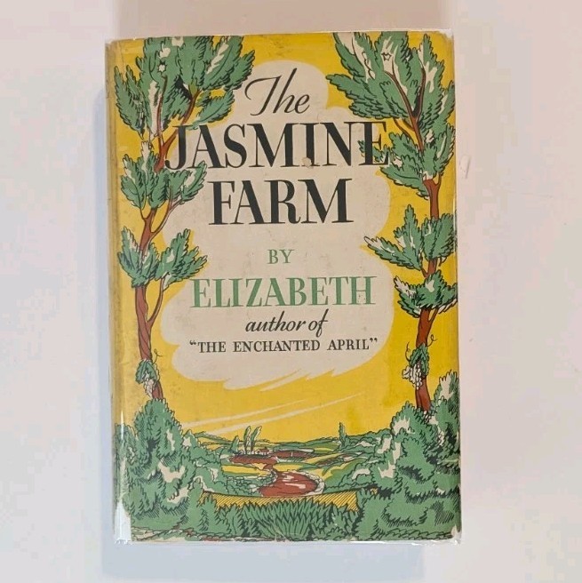 1936 The Jasmine Farm by Elizabeth Hardcover Novel Dust Jacket 1st Edition VGUC 1936 The Jasmine Farm by Elizabeth Hardcover Novel Dust Jacket 1st Edition VGUC