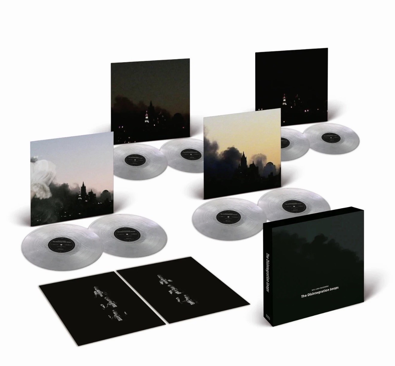 William Basinski Autograph 8 LP Metallic Vinyl Box Set The Disintegration Loops William Basinski Autograph 8 LP Metallic Vinyl Box Set The Disintegration Loops