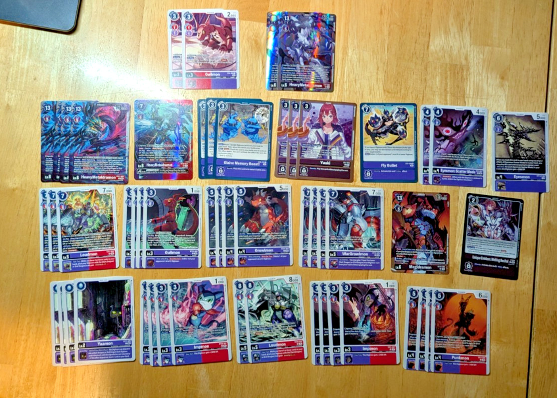 Digimon TCG HeavyMetaldramon - Tournament Deck