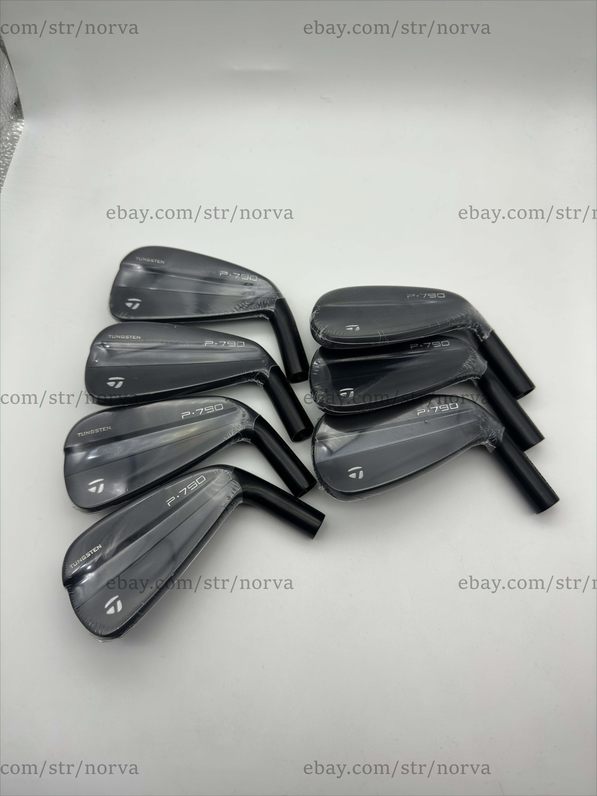TaylorMade P790 2023 Iron Heads 4-PW 7PC Black RH Head Only Excellent TaylorMade P790 2023 Iron Heads 4-PW 7PC Black RH Head Only Excellent