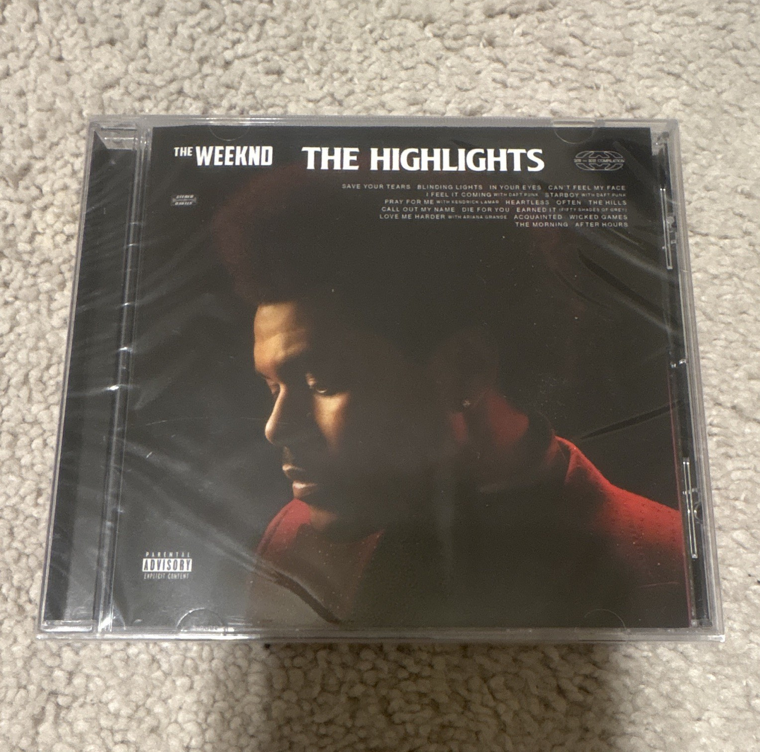 The Weeknd The Highlights Parental Advisory Sealed Jewel Case CD 2021 The Weeknd The Highlights Parental Advisory Sealed Jewel Case CD 2021