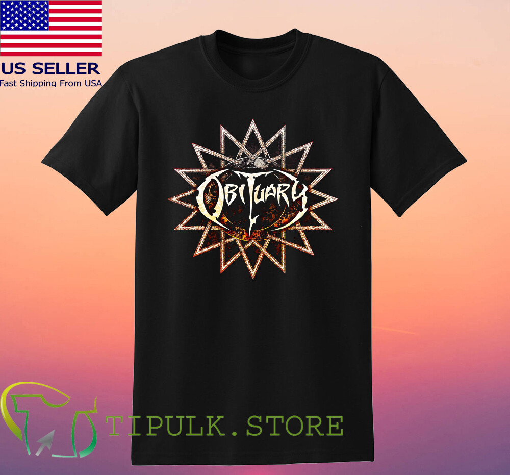 Obituary Black Size S-5XL