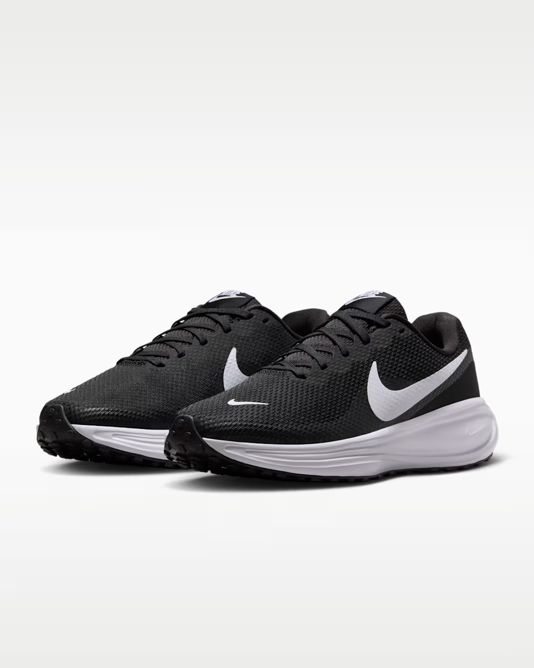 Nike Revolution 8 Wide Women Size 7.5-9 Black White New HQ1995-002 Nike Revolution 8 Wide Women Size 7.5-9 Black White New HQ1995-002