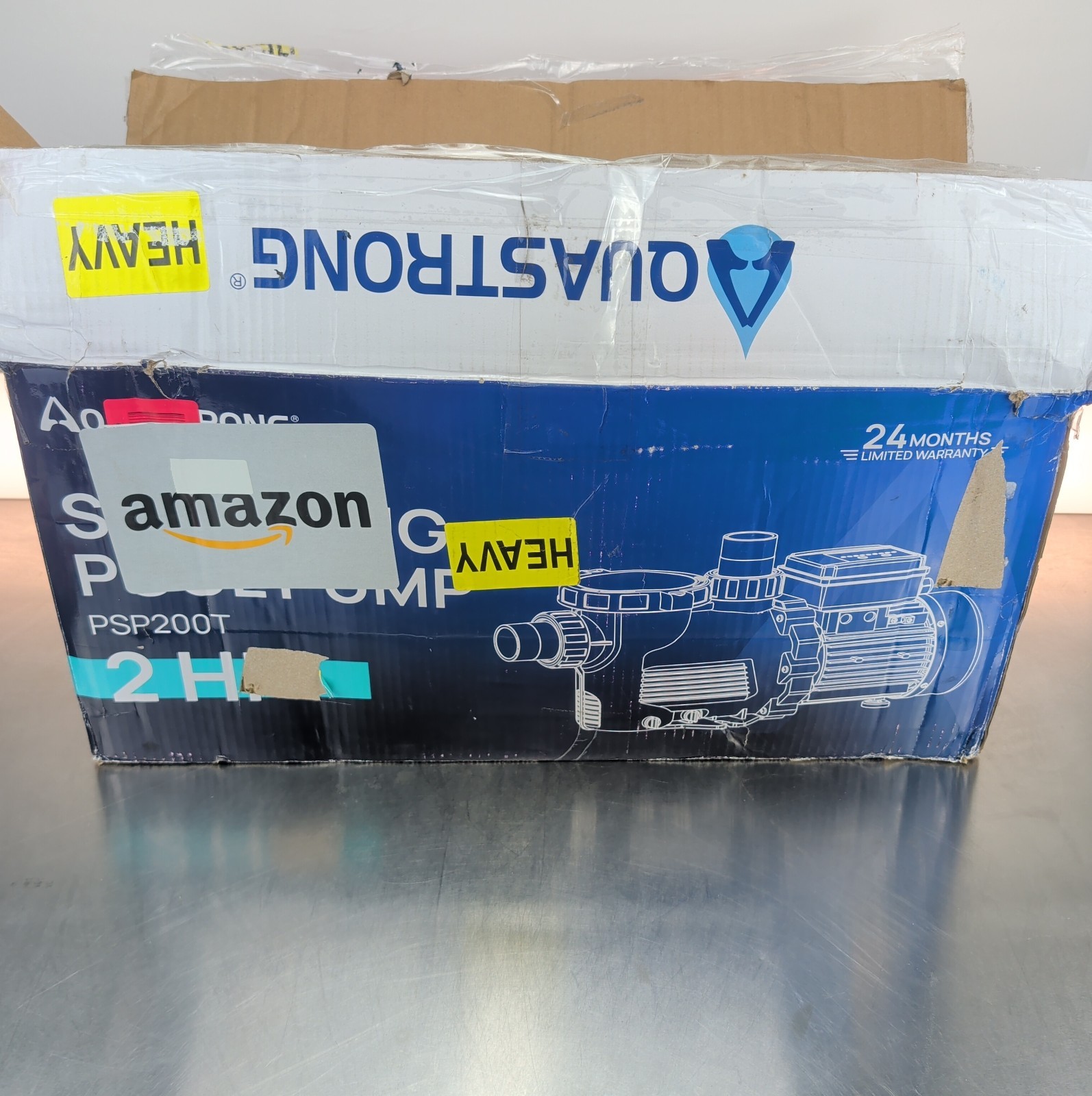 Aquastrong PSP200T Swimming Pool Pump 2HP New Open Box Aquastrong PSP200T Swimming Pool Pump 2HP New Open Box