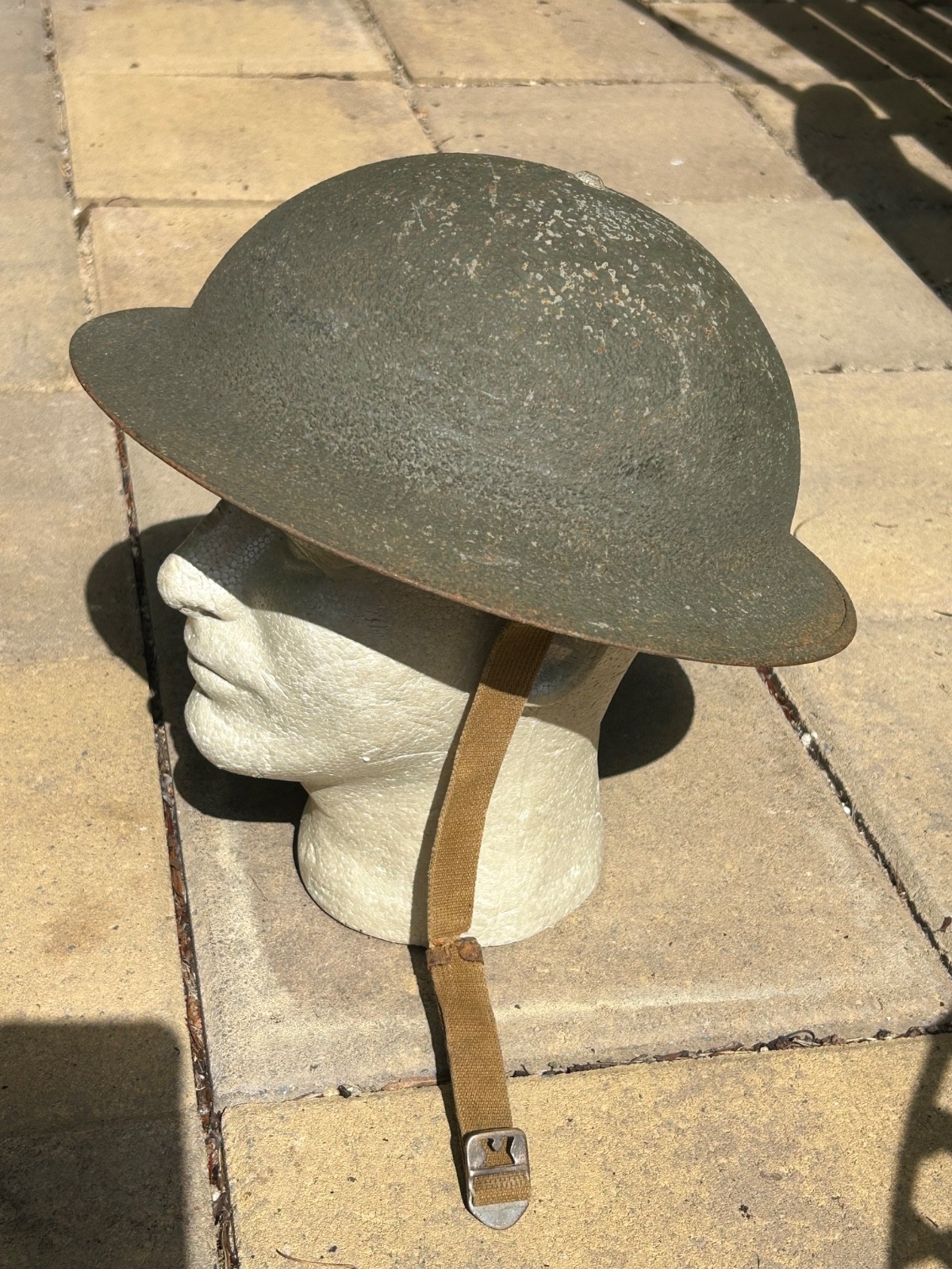 Original WW2 US M1917A1 Kelly Helmet Original WW2 US M1917A1 Kelly Helmet
