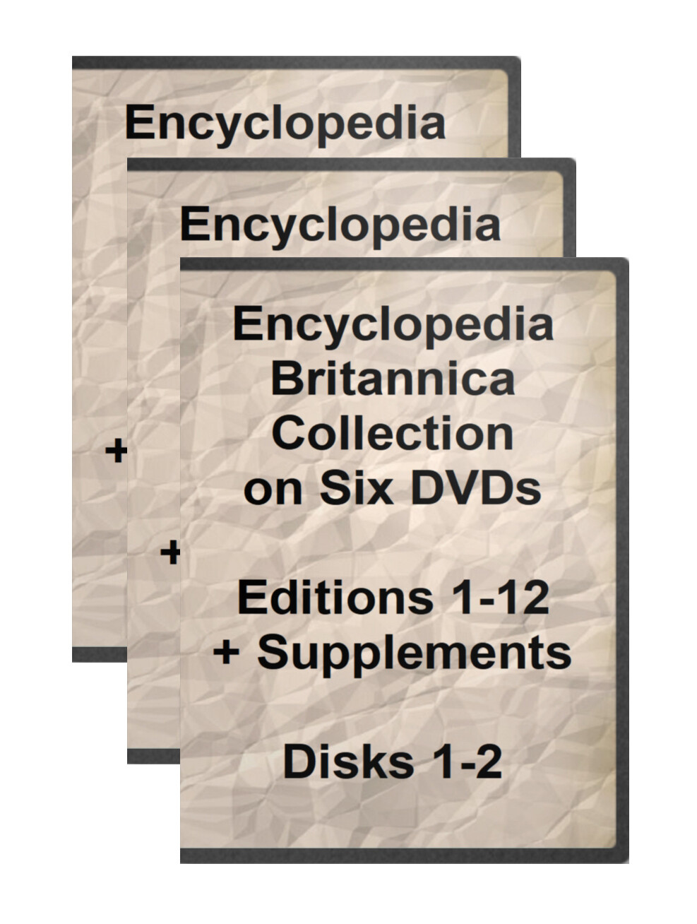 Encyclopedia Britannica Complete 1st-12th Editions + Supplements E47-52