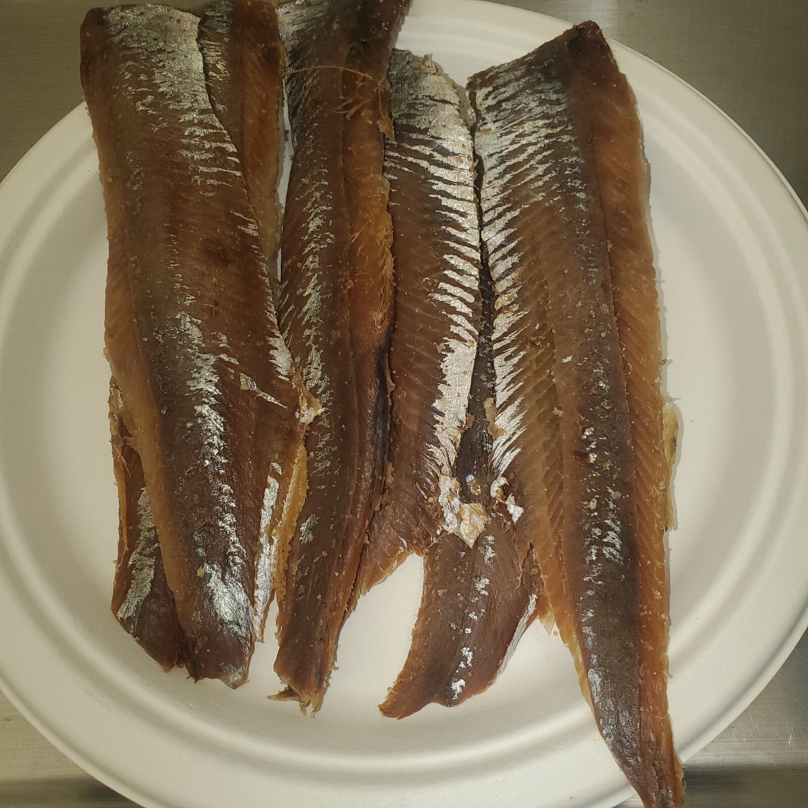 Salted SMOKE HERRING FILLET 1lb+ to 10lb best on the market guarantee 👑