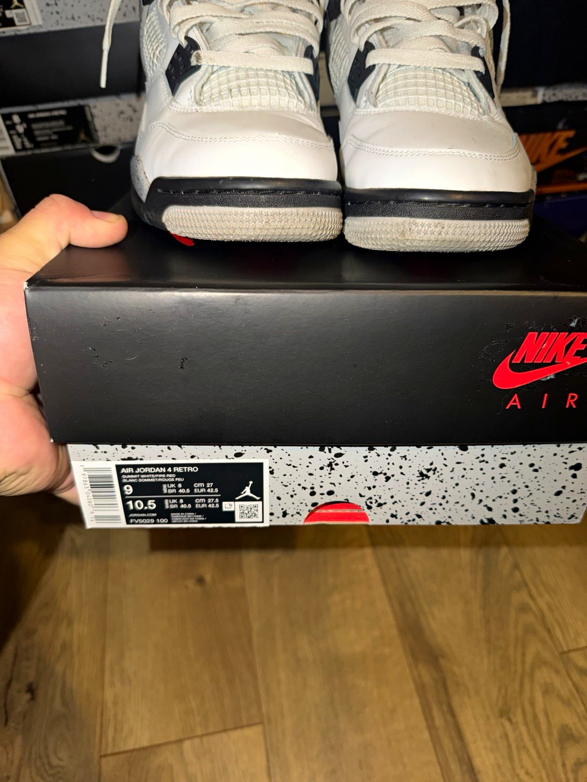 Air Jordan 4 Retro White Cement Air Jordan 4 Retro White Cement