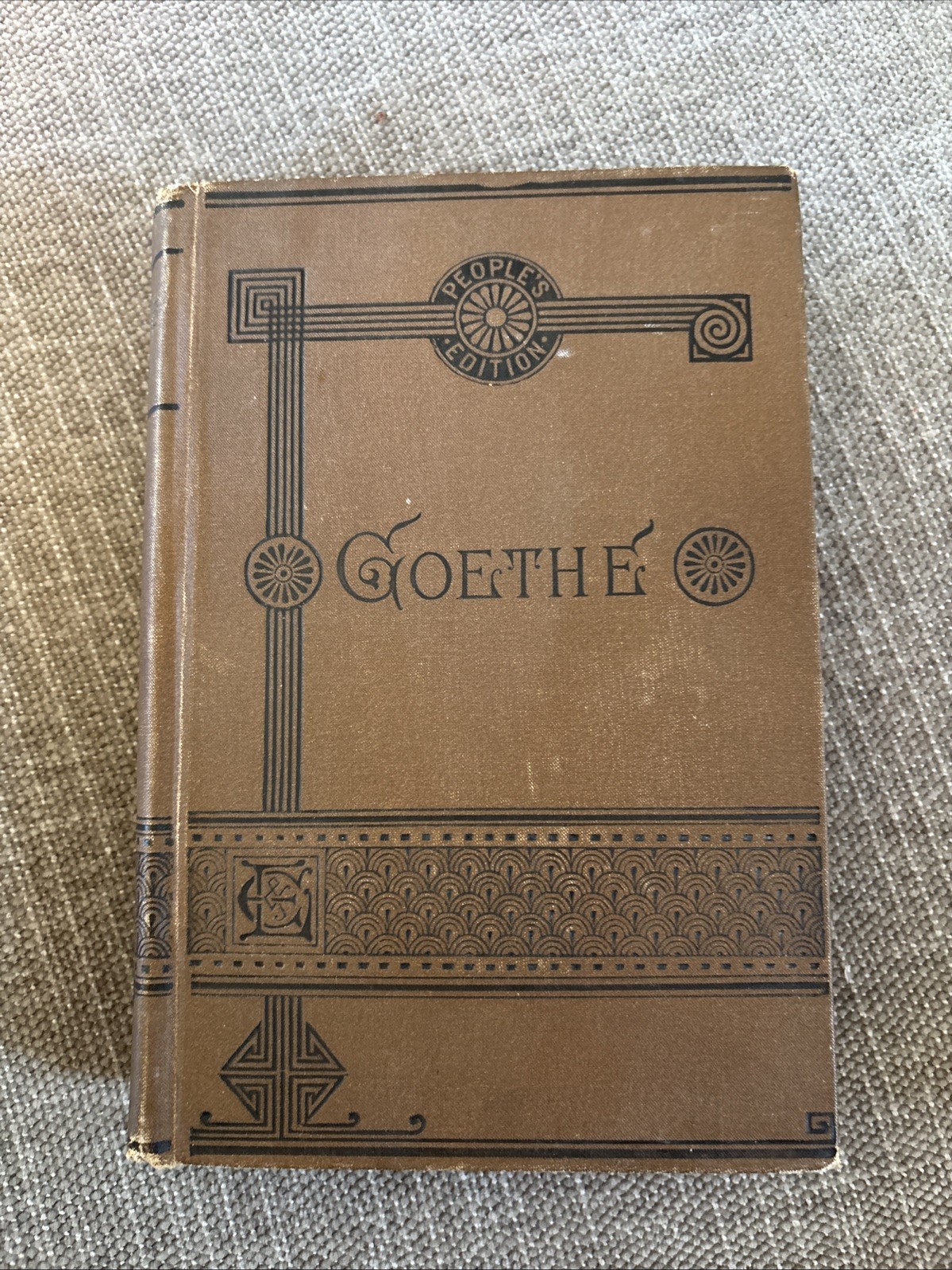 1884 Goethe Faust A Tragedy Peoples Edition Estes Lauriat Antique Hardcover 1884 Goethe Faust A Tragedy Peoples Edition Estes Lauriat Antique Hardcover