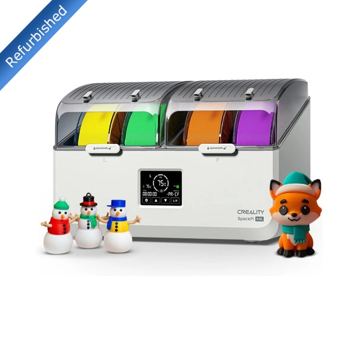 【Refurbished】Creality Space Pi X4L Filament Dryer 4 Spool 3D Printer Dry Box 【Refurbished】Creality Space Pi X4L Filament Dryer 4 Spool 3D Printer Dry Box