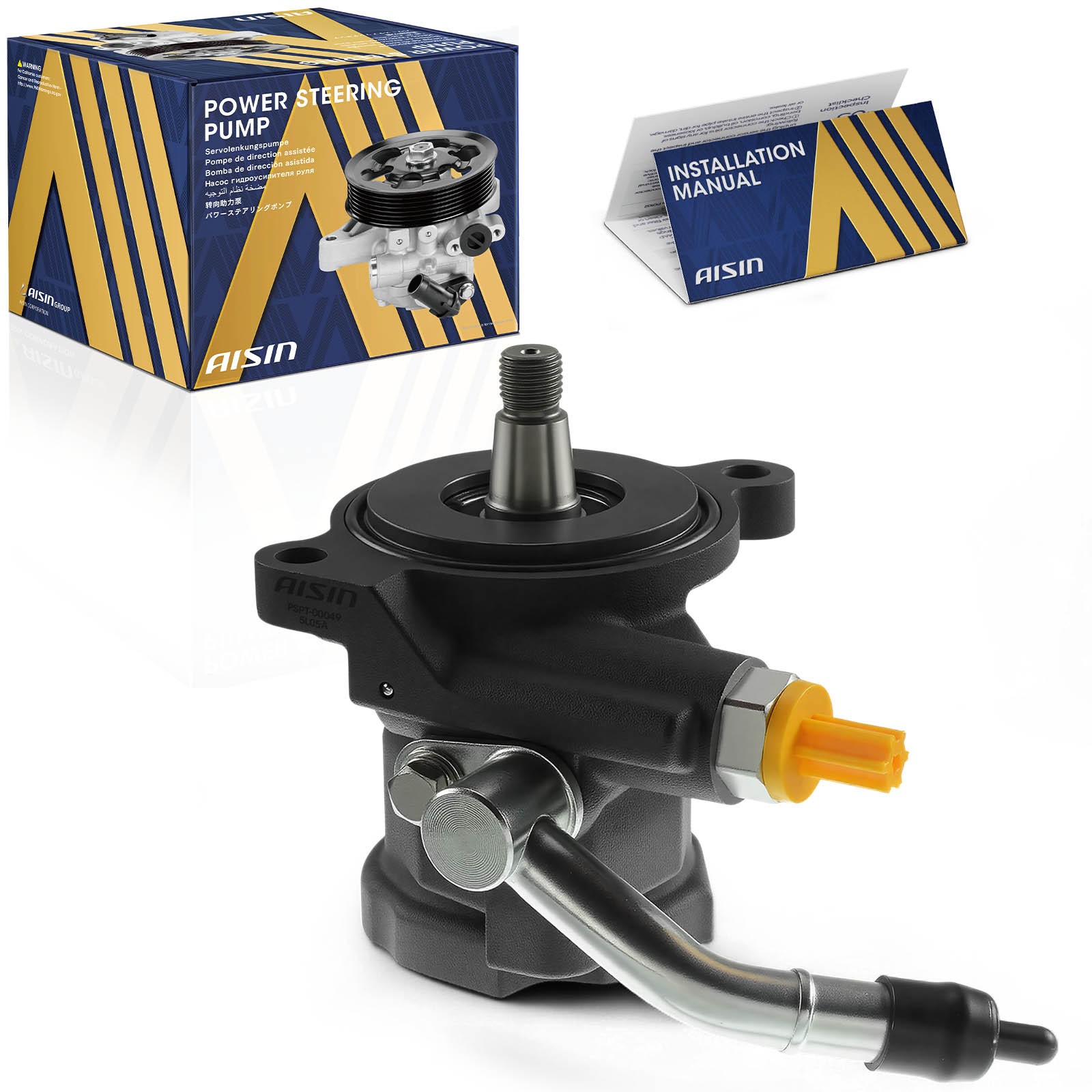 AISIN Power Steering Pump for Toyota Land Cruiser Lexus LX450 1993-1997 L6 4.5L