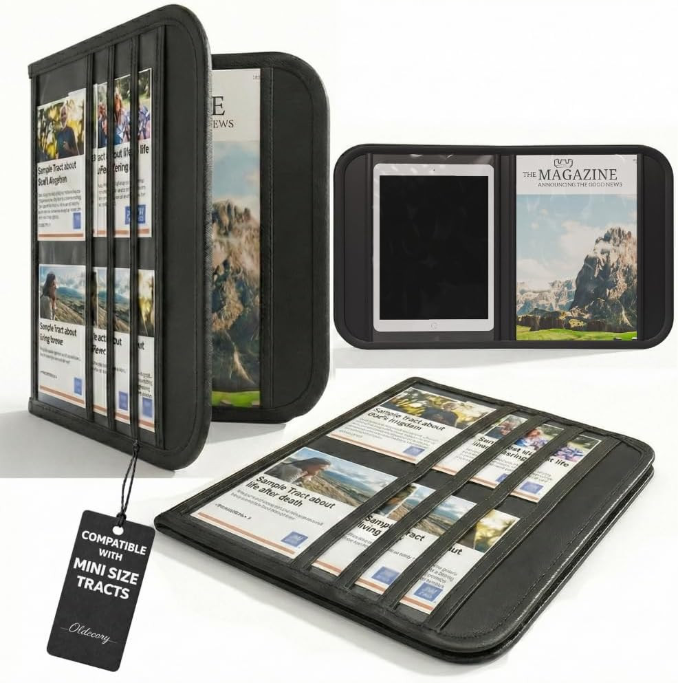 JW Tract Holder, JW Magazine Holder, JW Field Service Supplies, JW Ministry S...