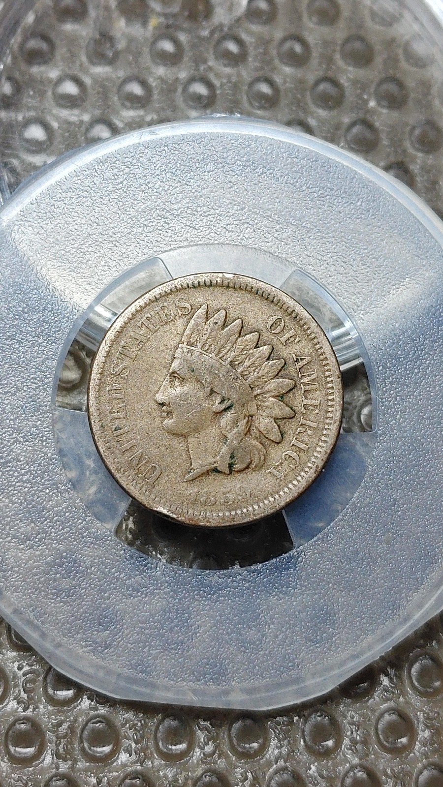 1859 Indian Head Cent Penny Original VG                                     D802
